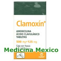 Clamoxin 500/125 mg 10 tabs (Amoxi-Clav) Amoxicillin, Clavulanic