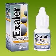 EXALER Ophthalmic Drops 5ML 2% , Sodium cromoglycate
