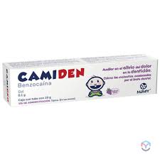 CAMIDEN (BENZOCAIN) 0.1gr TOPIC GEL GUM 10gr, Benzocaine