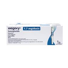 Wegovy 1.7 mg Pen 2.27 mg Injectable Prefilled Pen with 4 Doses, Semaglutide